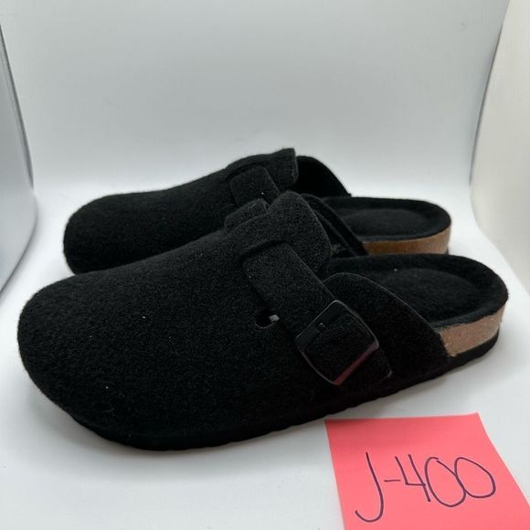 CUSHIONAIRE Womens Clog 8 BLACK - Picture 3 of 7